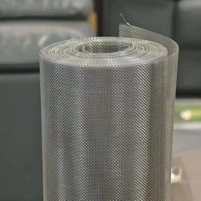 Geeignet für Belüftungskäfige Gartenfenster und Filtersiebe 304 Edelstahlgewebe Gewebtes Metallgitter 30 Maschenloch 0,07mm