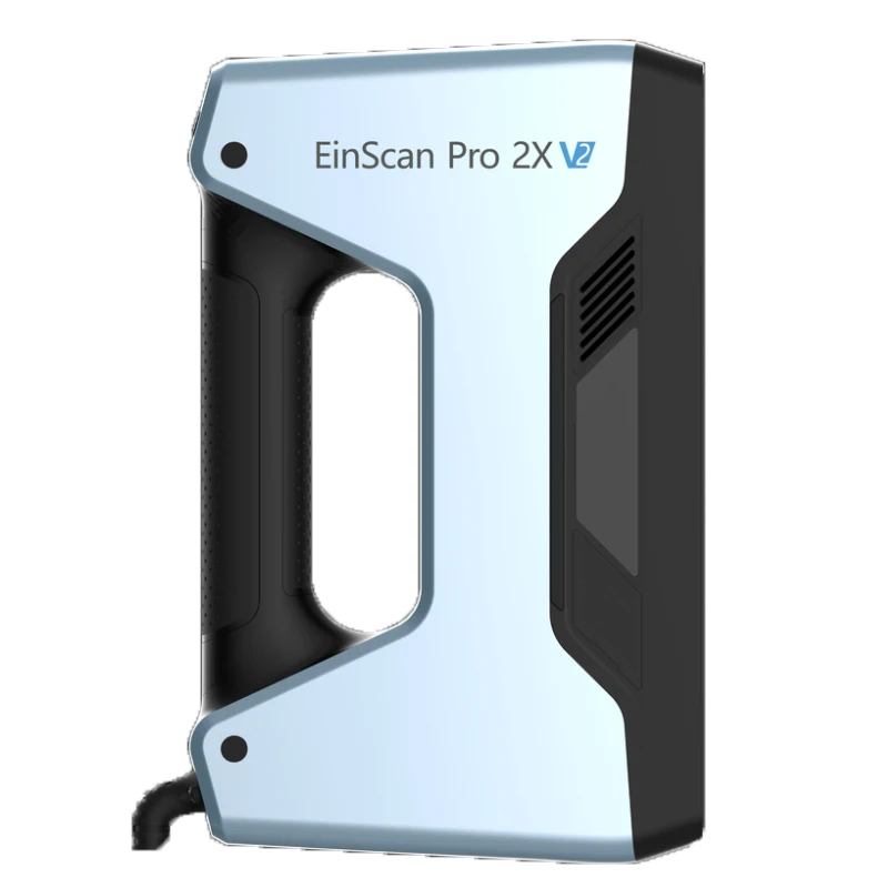 الماسح الضوئي المحمول Einscan Pro 2X V2 3D Las er لآلة CNC مع نطاق المسح العريض