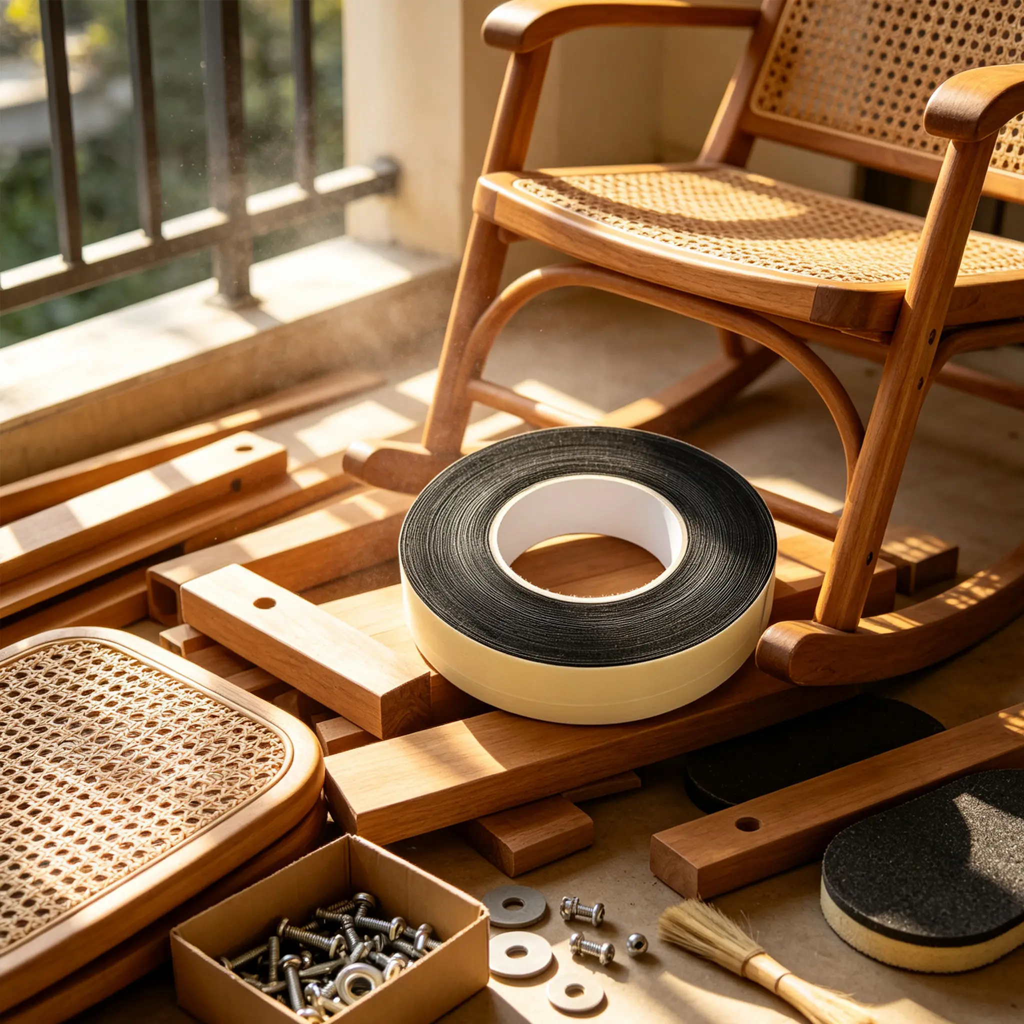 32.8ft X 1.2in Patio Rocking Chair Leg Bottom Silent Floor Pad Heavy Duty Outdoor Chair Leg Protector Pads Nonslip Garden