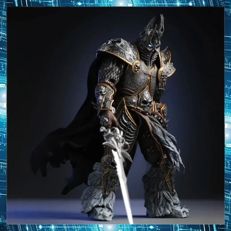 Titan Toys Warcraft Frost Knight Action Figure 1/12 Scale 6 Inches Full Set Cloth Model Game Role Simulation Soldier TT001