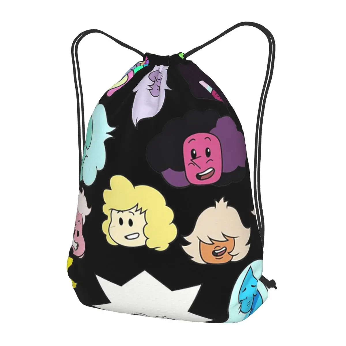 

Рюкзаки Steven Universe Heads, повседневные сумки на шнурке, спортивные сумки, сумки для книг, сумки для путешествий и школы