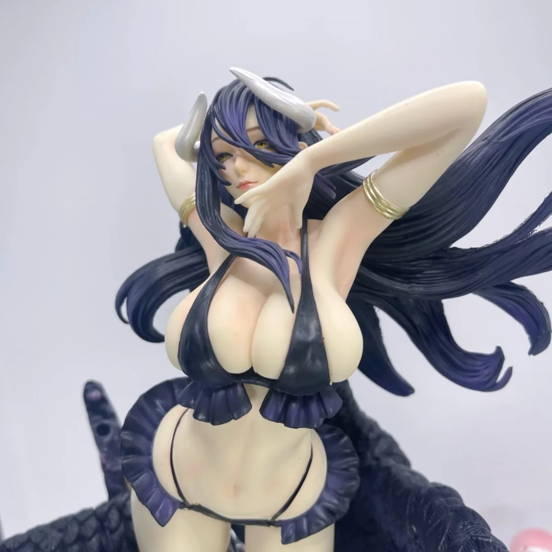 شخصيات أنمي أفرلورد ألبيدو ، شخصيات مثيرة للبنات ، ملابس سباحة ألبيدو أفرلورد ، مجموعة دمى ، هدايا نموذجية