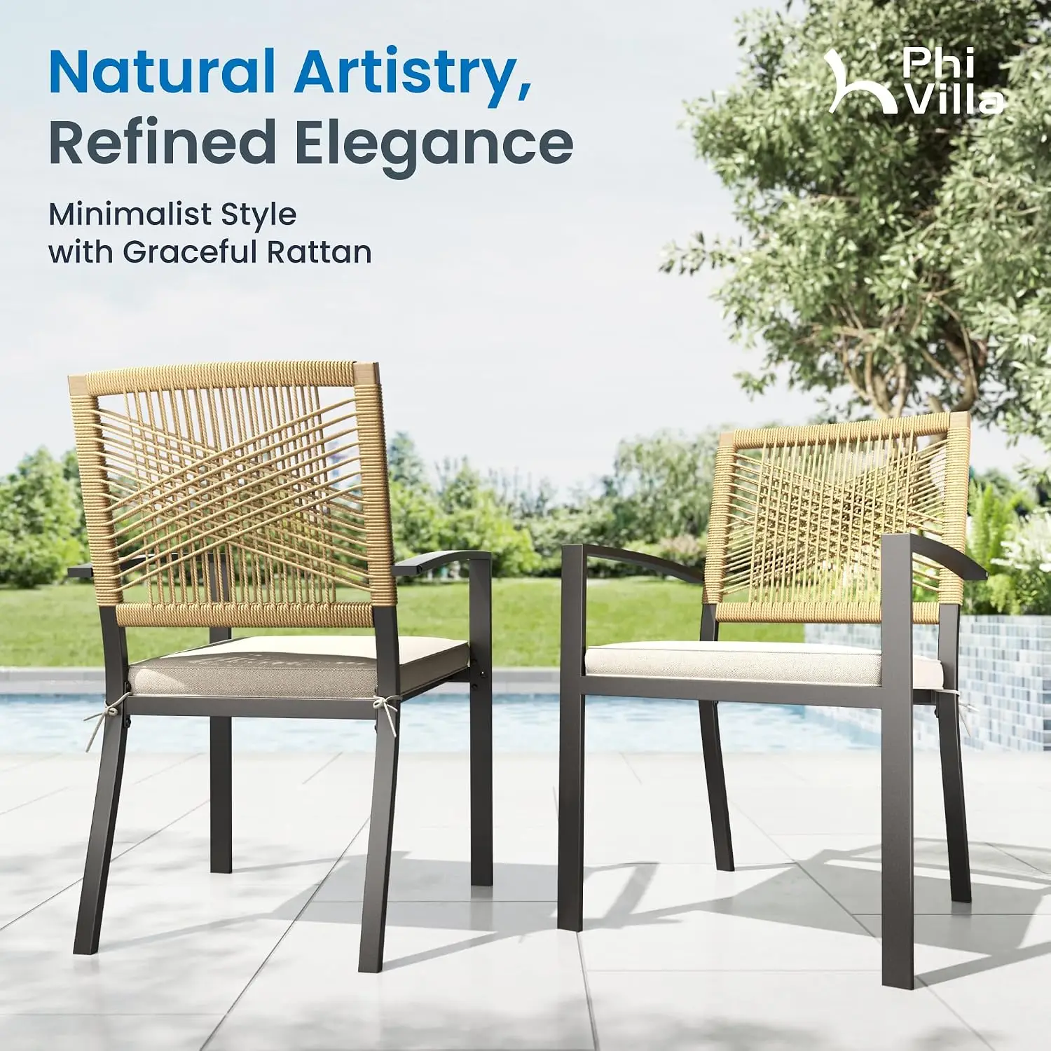 Outdoor Dining Set For 4, 42