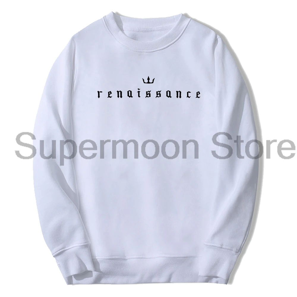 Apashe Renaissance Merch Unisex Crewneck Long Sleeve Streetwear Women Men Sweatshirts Hip Hop Clothes