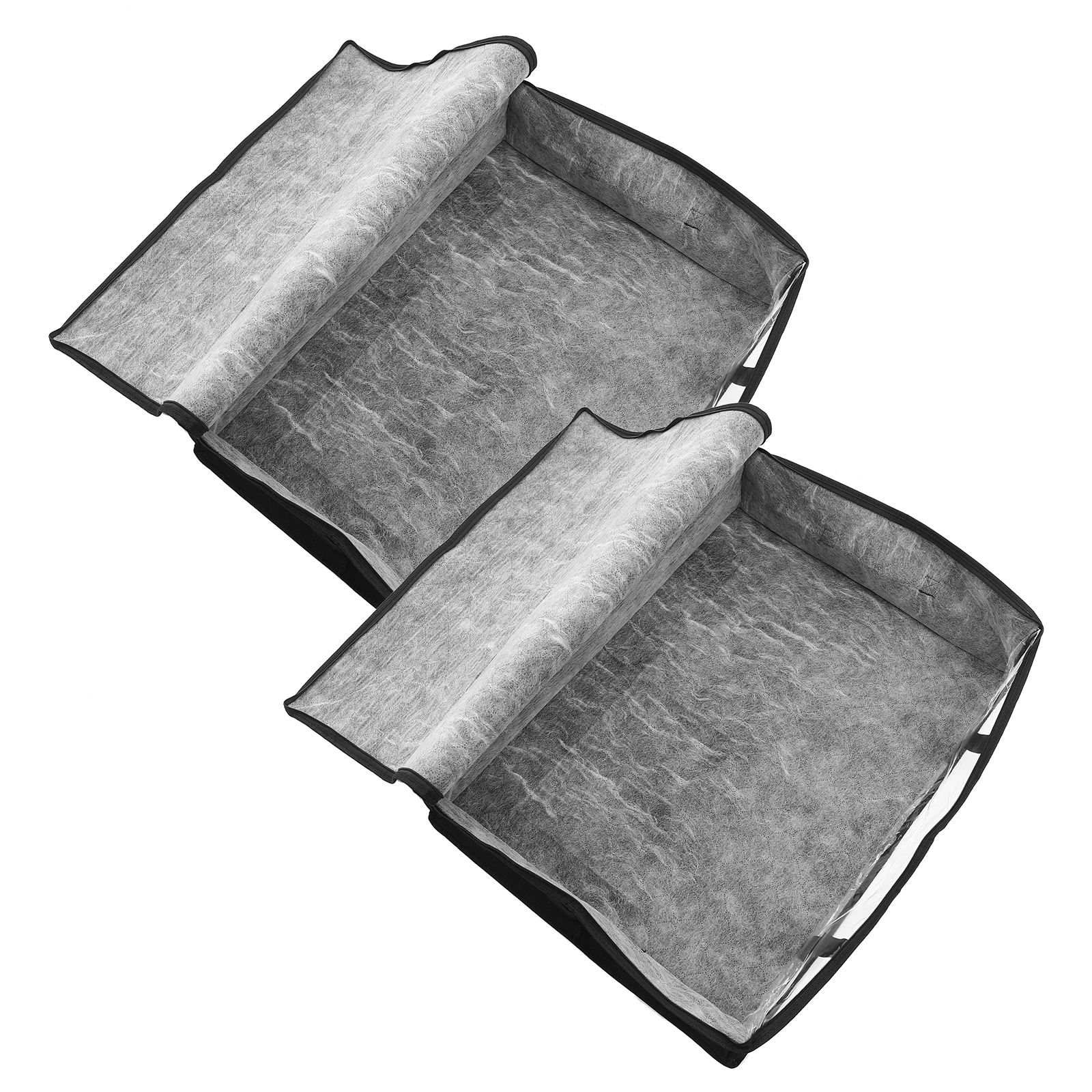 

2pcs Clothes Organizer Foldable Bag Large Capacity Household Clothes Container Bedroom Wardrobe T Shirt Drawer Organizer Jeans