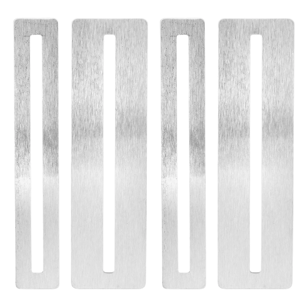 

4 Pcs Accessories Metal Fret Protector Guard Maintenance Kit Luthier Tools Guitar Components Fretboard Guards Bass Guitar