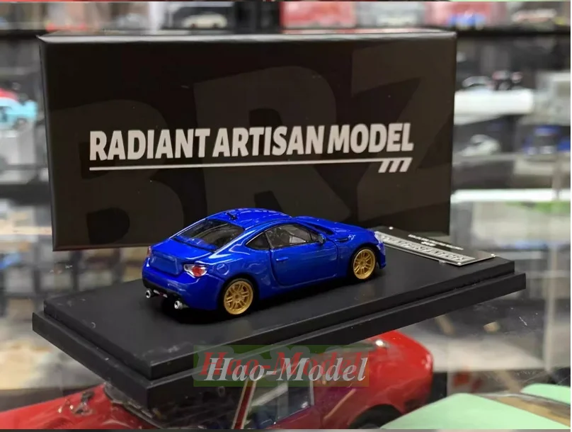 RAM 1/64 For Subaru BRZ Modified version Alloy Diecast Model Car Simulation Toys Boys Birthday Gifts Hobby Display Collection