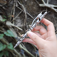 Outdoors Writing Metal Pen EDC Stainless Steel Ballpoint Pen New Design Mechanical Pen Gift for Men Business Signature Pens
