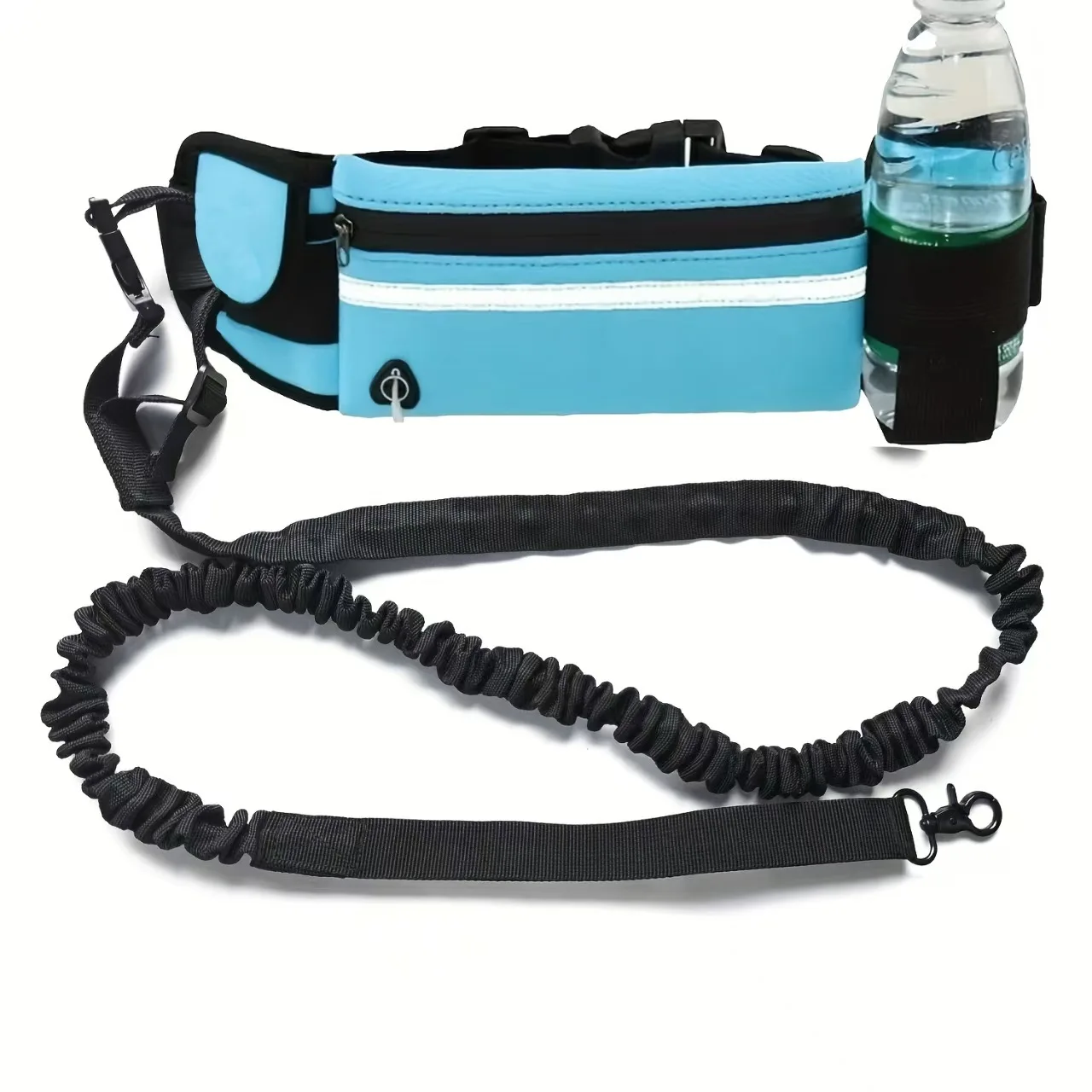 Tragbare Outdoor-Sport-Hüfttasche mit einziehbarer Hundeleine zum Wandern und Laufen - Hundeleinen-Hüfttasche – Detail 7