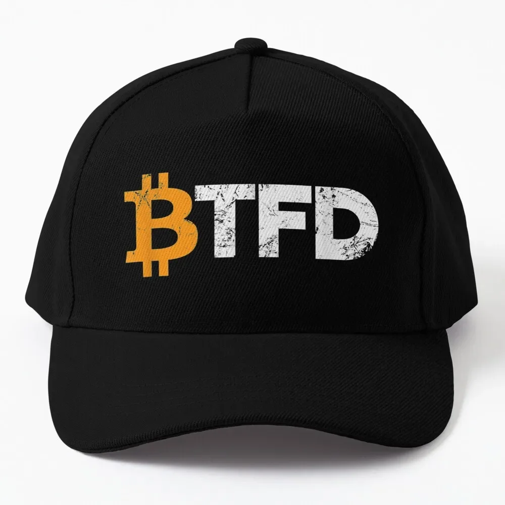 BTFD - Buy The Dip - Crypto Cryptocurrency Baseball Cap Big Size Hat Anime Hats Hat Male Women'S