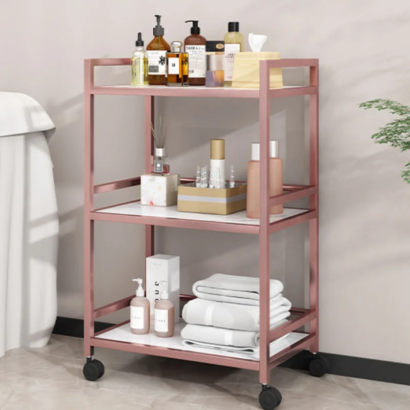 

Cosmetics Trolley Hairdressing Furniture Beauty Salon Aesthetic Medical Spa Auxiliary Cart Carrinho Auxiliar De Cabeleireiro