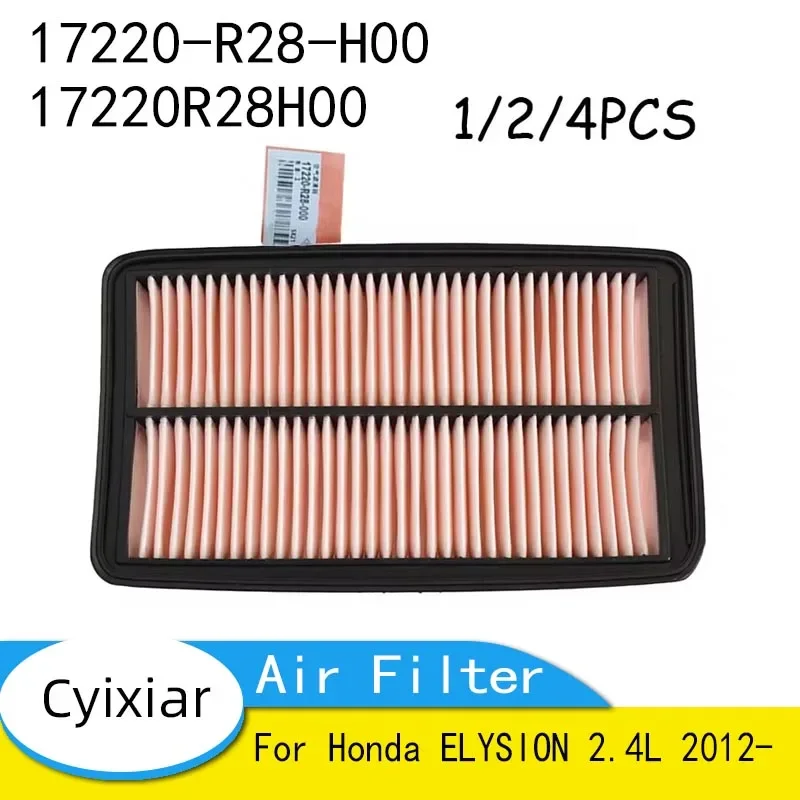 Car Air Filter for Honda ELYSION 2.4L 2012- 17220-R28-H00 17220R28H00