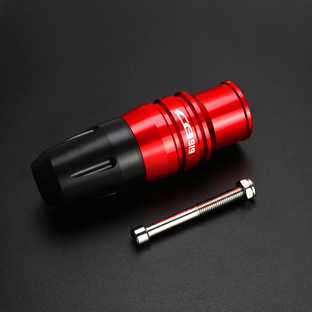 오토바이 액세서리 혼다 CB919 용 CNC 알루미늄 배기 슬라이더 충돌 패드 보호대 2001-2008 2001 2002 2003 2004 2005 2006