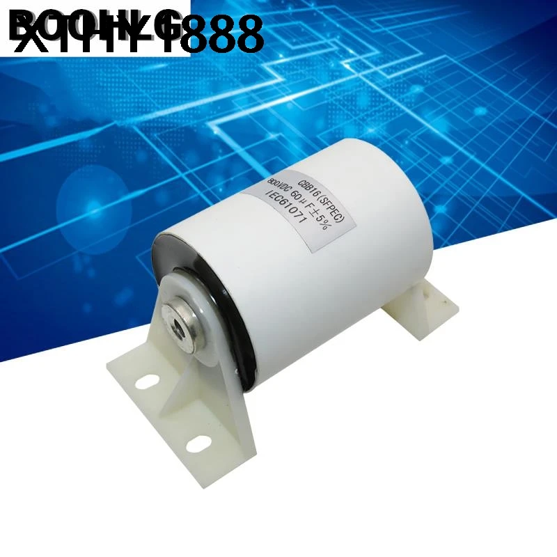 1PCS 800V 60UF High voltage 60uf 800VDC Inductive absorption filter inverter welding machine capacitor