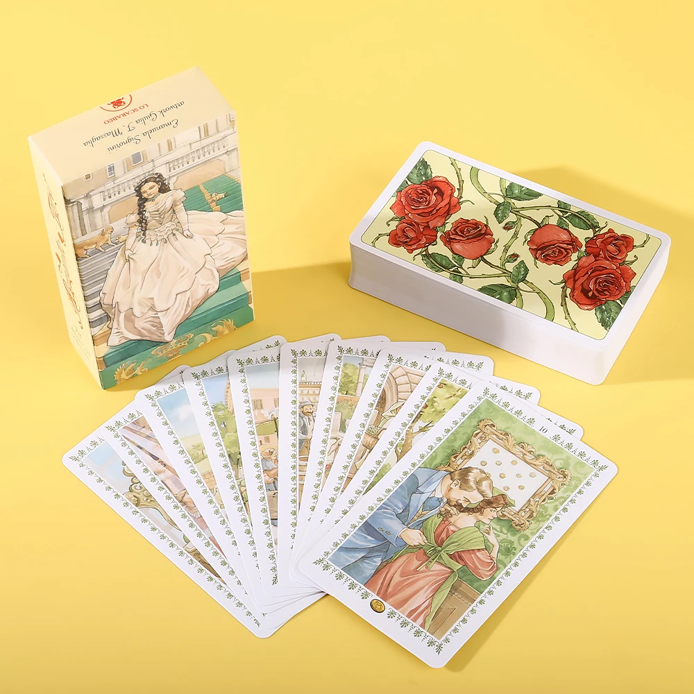 Tarocchi romantici: un mazzo da 78 carte per la predizione di fortuna e la profezia, anche come un gioco di tarocchi di carte oracoli di coppia