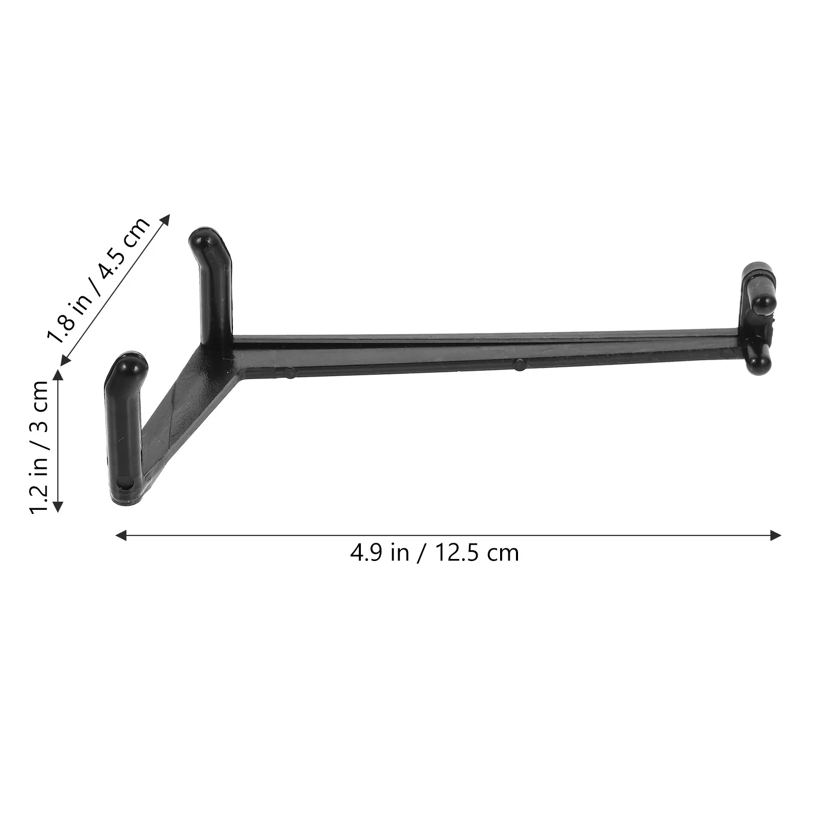 10 قطع من مشابك توزيع فرع النباتات السوداء لأشجار الفاكهة وأدوات تثبيت الحديقة وإطار ممتد قوي بين الرجلين