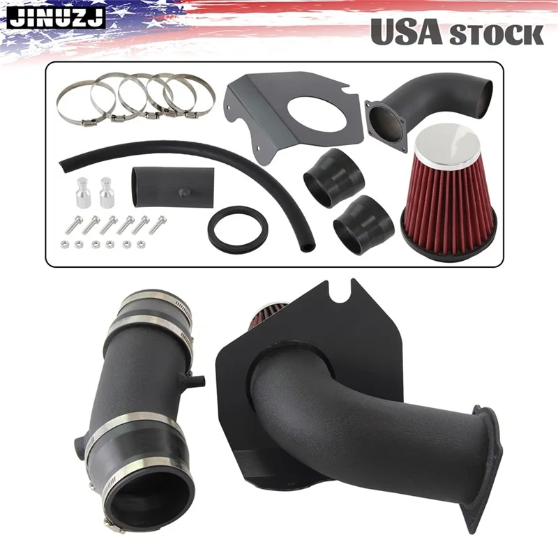 1994-1995년식 포드 머스탱 5.0L V8 블랙용 콜드 에어 인테이크 시스템 + 필터