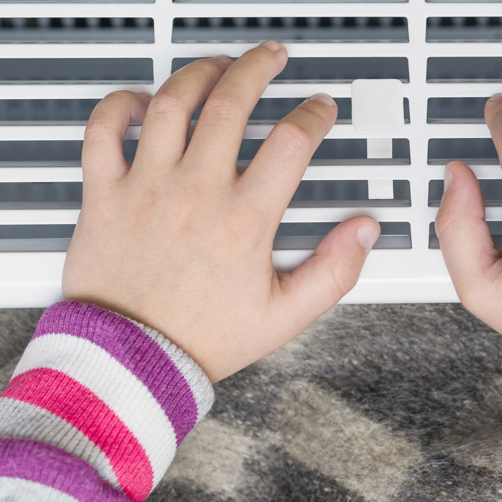 10pcs Radiator Cover Support Clip 6.2Mm Heat Resistant Plastic Fastener With Hook For Radiator Mounting Enhanced Heat