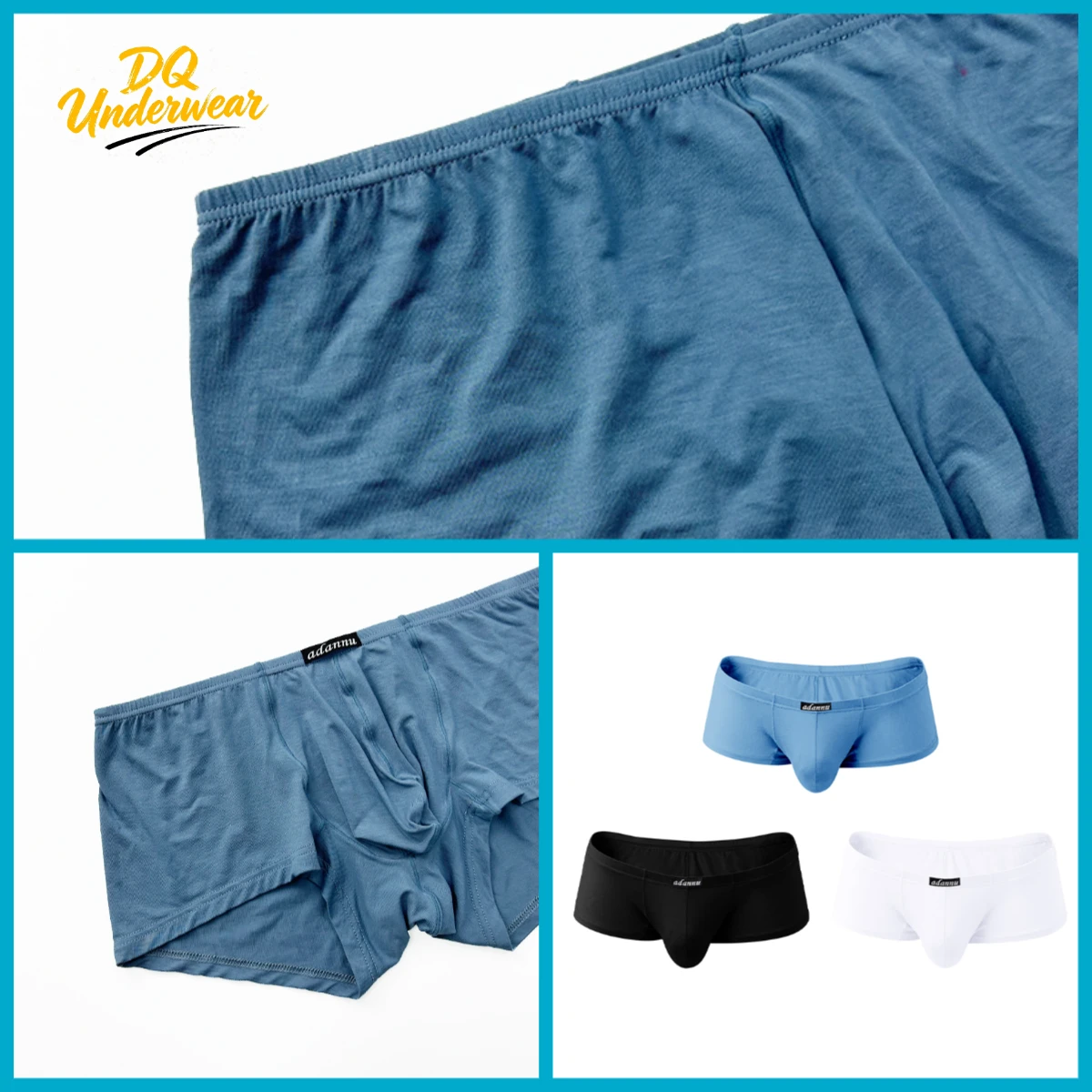 Boyshort Underwear - 1PCS Comfort Contour Pouch Men Boxer