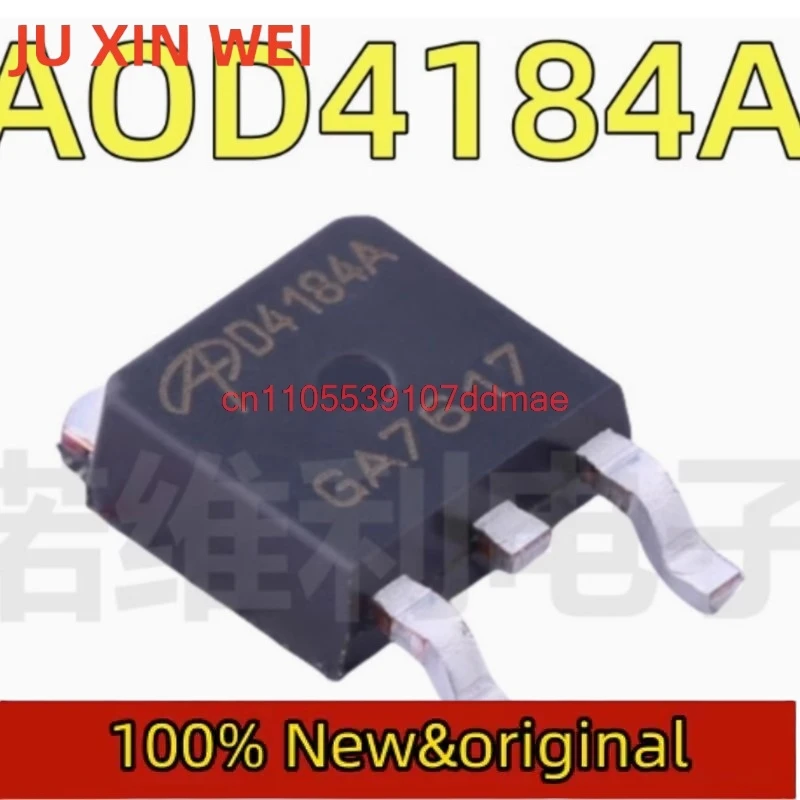 60pcs  AOD4184A  TO-252