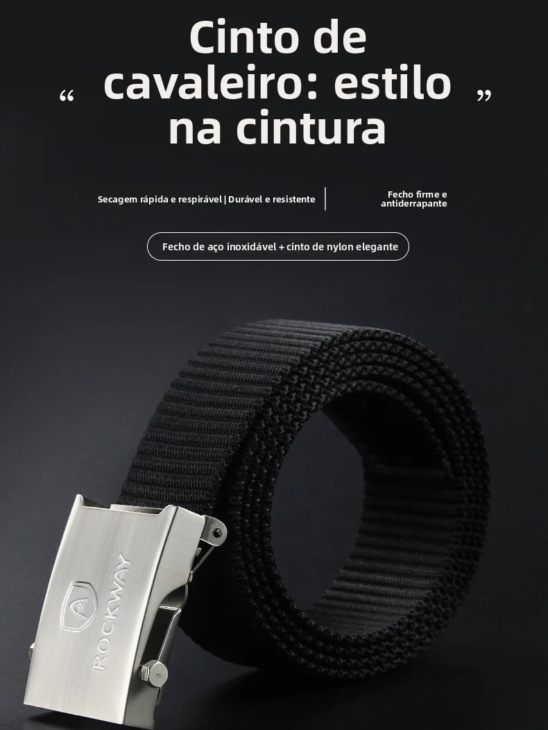 rockway-casual-stainless-steel-buckle-canvas-belt-outdoor-tactical-black-nylon-belt-men's-fashionable-military-style-waist-belt