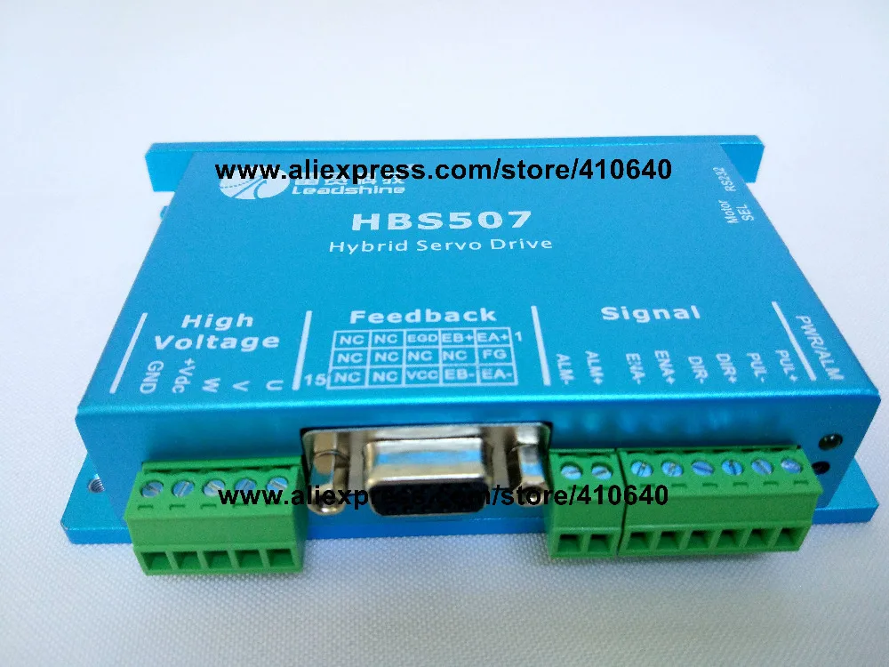 Leadshine HBS507 updated from old model HBS57 Closed Loop Stepper Drive with Maximum 20-50 VDC Input Voltage, and 8.0A   Current