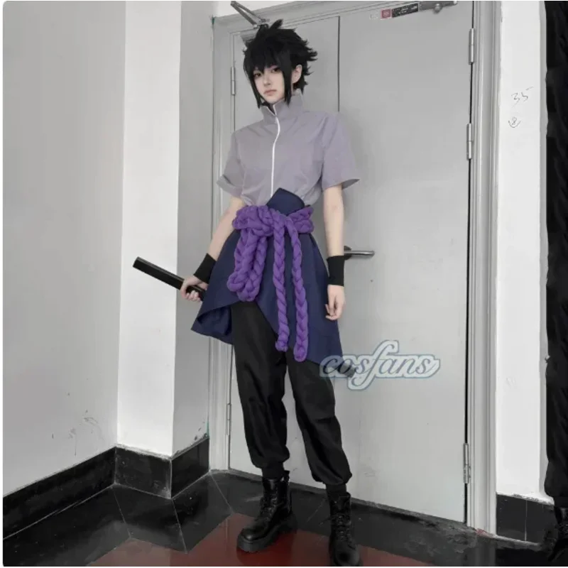 ชุดคอสเพลย์ซุซาเกะ อุจิวะ ชุดอนิเมะ ชุดฮาโลวีน ชุดคอสเพลย์การ์ตูน สำหรับผู้ใหญ่ ผู้ชาย วัยรุ่นชาย ชุดคอสเพลย์ซุซาเกะ อุจิวะ