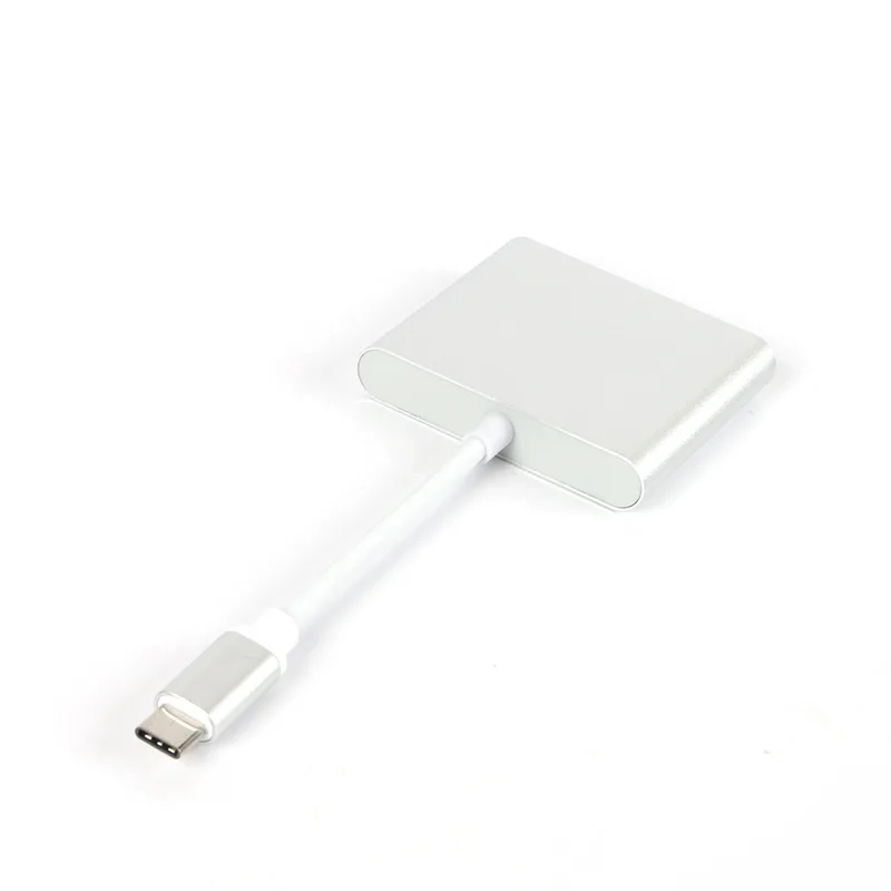 USB C HUB 3in1 نوع C 3.0 إلى محطة إرساء متوافقة مع HDMI PD شحن سريع 4K HDMI محول الفاصل للكمبيوتر الهاتف ماك بوك #2