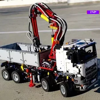 NOWY 2026 Techniczny MOC 42043 Zmotoryzowany Model Ciężarówki z Klocków do Składania, Zabawki DIY dla Chłopców i Dorosłych, Prezent na Urodziny