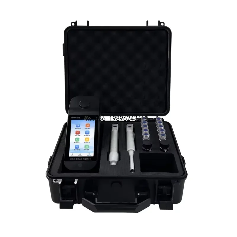 Wmwmnu Portable Multi Parameter Water Quality Analyzer PH DO EC Temp Tester for Aquaculture Environmental Monitoring
