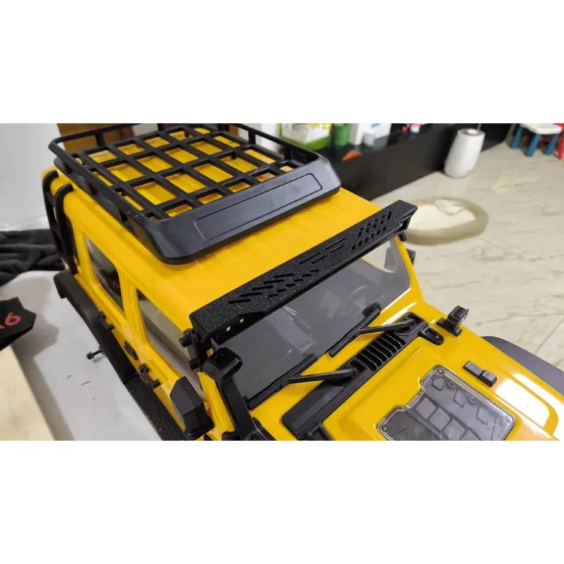 

Roof Top Light Bar Guard 1/7 CK5811 Wrangler RC Rock Crawler TPU Material No-Drill Installation Mood Upgrade Parts for RC Car