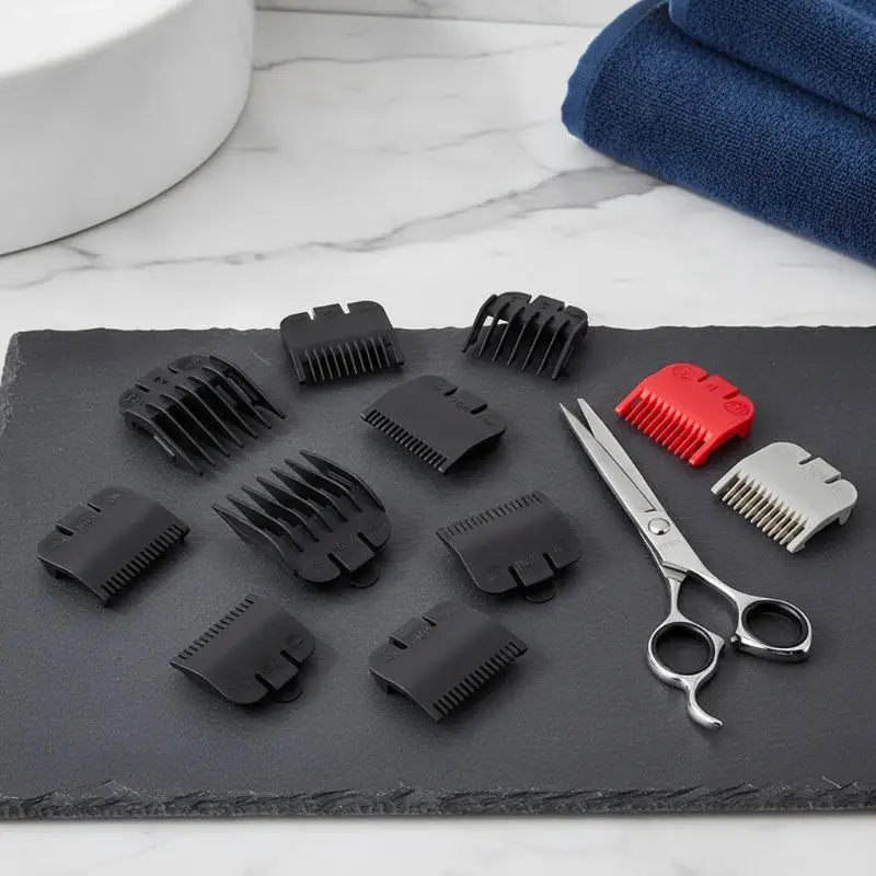 Hair Clipper Limit Comb Set Trimmer Guide Guards Styling Attachment Replacement Tools