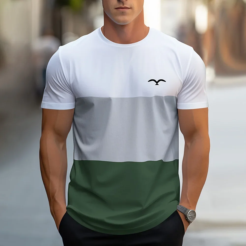 Thumbnail 4 - #51 Latest Mens Striped T-Shirts Offers