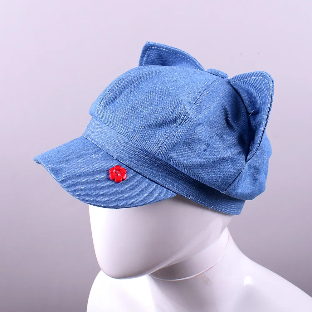 ミサイド コスプレ帽子 アインメ ロールプレイ ブルーデニムハット 男性と女性用