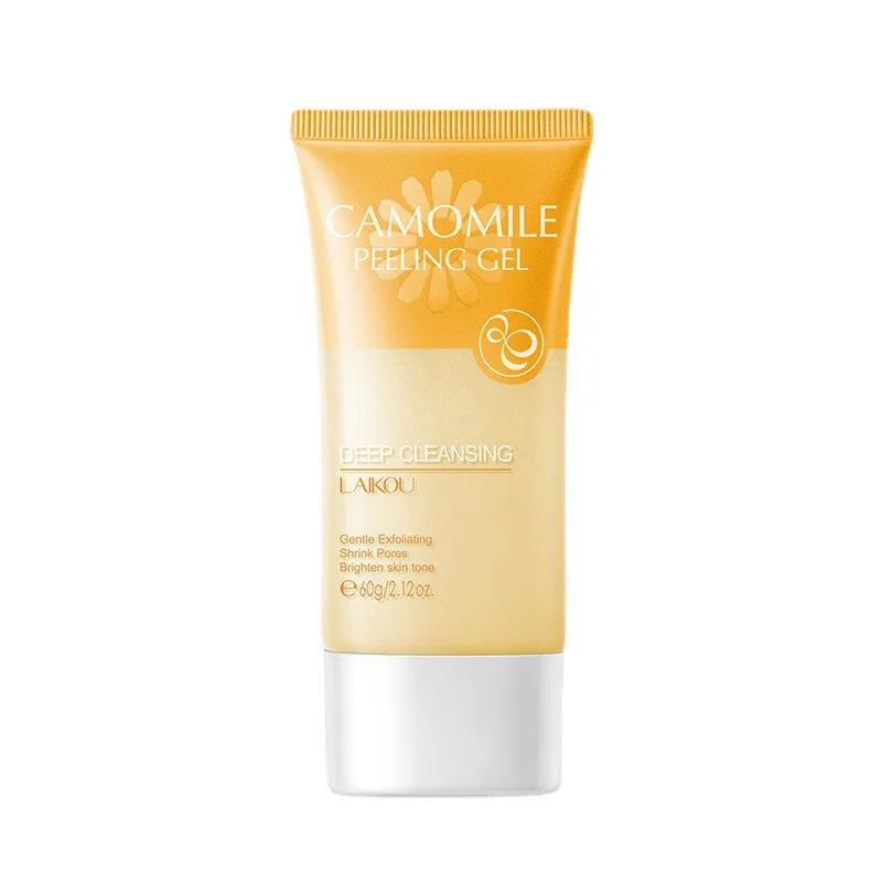 LAIKOU-Gel exfoliante Facial de Manzanilla, hidratante, Limpieza Profunda, lavado de cara, exfoliante corporal, crema exfoliante, cuidado de la piel