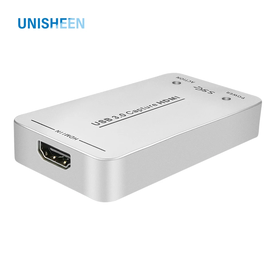 Portable USB 60FPS Video Capture Card Adapter
