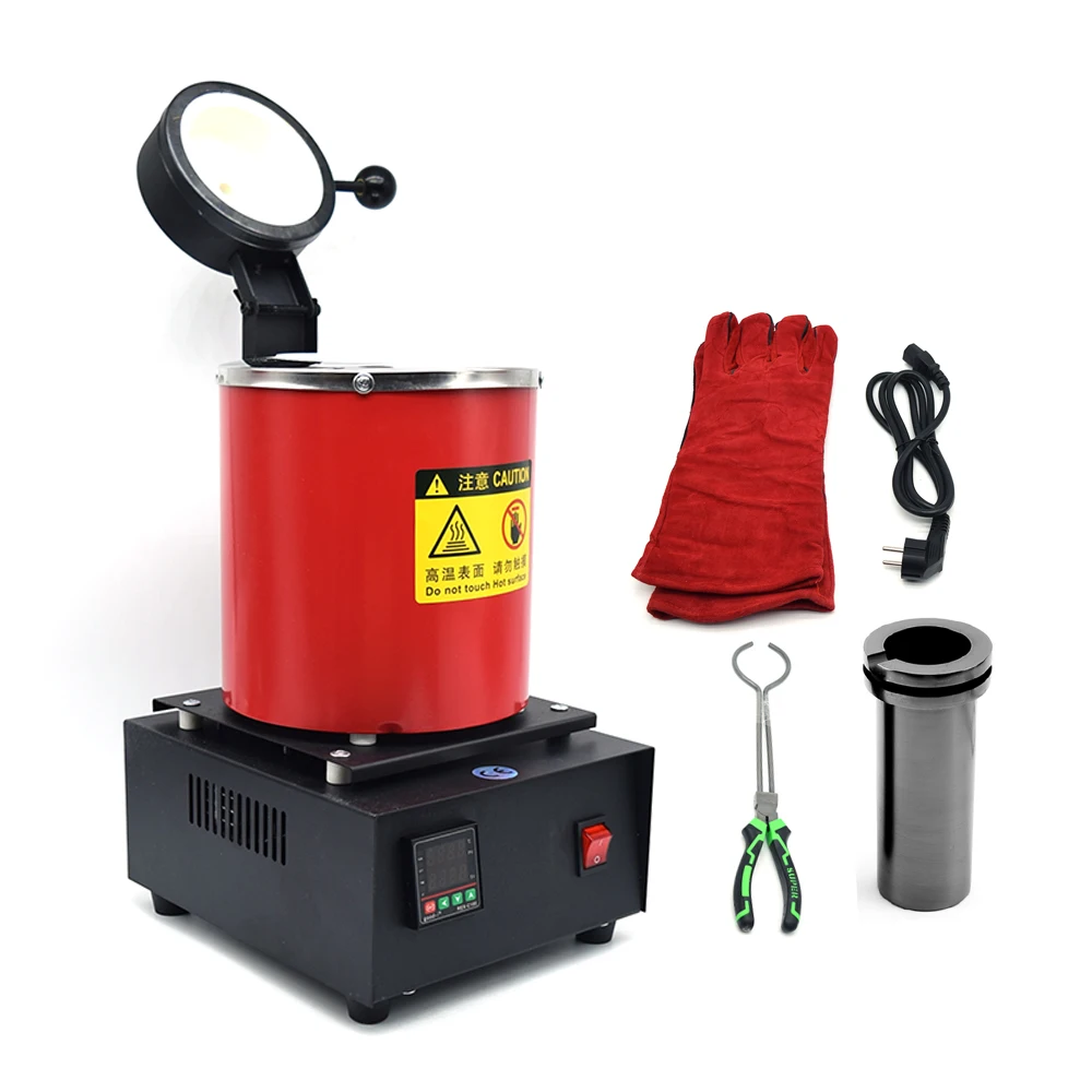 Kinway 1-3kg Metal Jewelry Melting Machine for Gold and Silver Crucibles Jewelry Casting Furnace