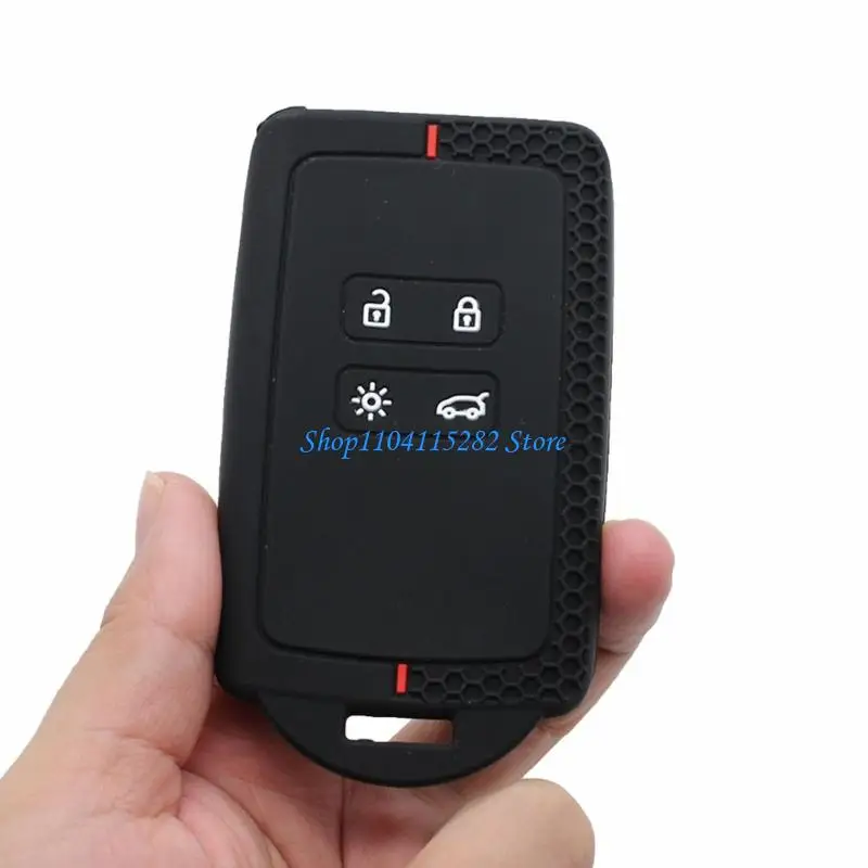 

Reinforced Silicone Holder Honeycomb Texture Anti Drop Grip For Select Models Car Rubber Cover