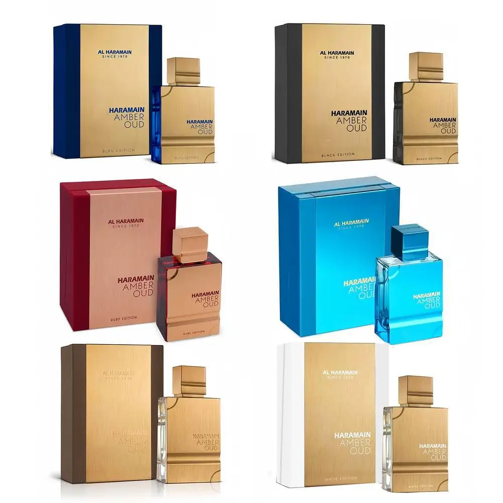 Originele Amber Oud Gold Edition Arabische Parfum 2 Oz/60 ml Hoge Kwaliteit Noble Lady Geur Spray Feromonen Trekken mannen