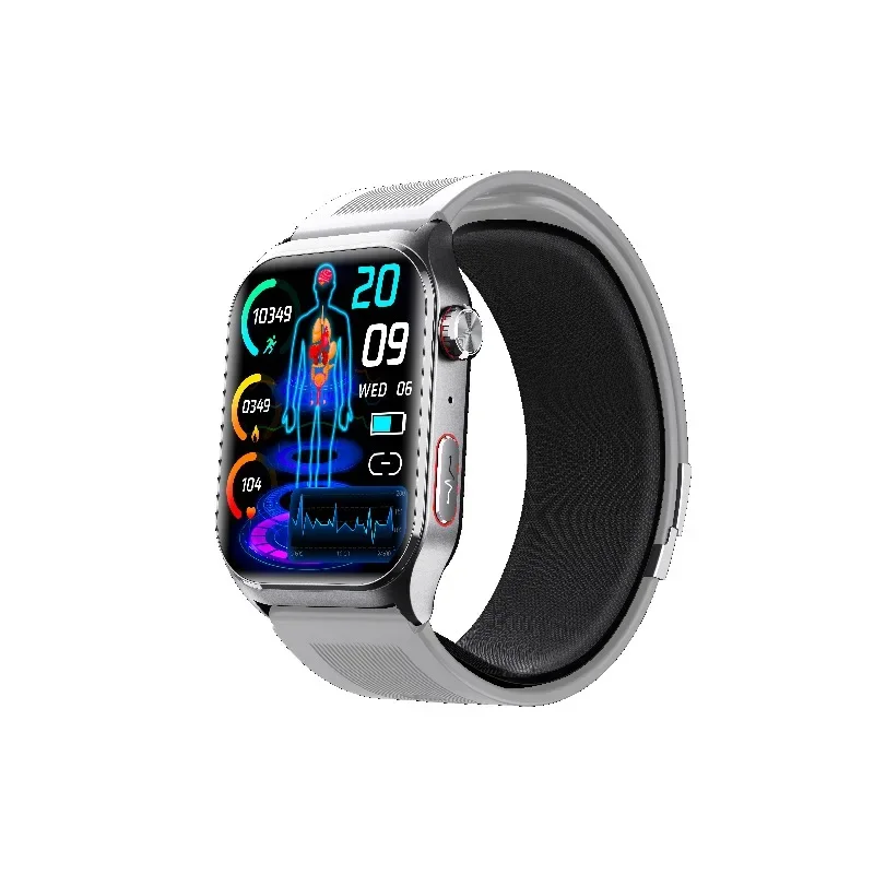 Medical Grade Health Smartwatch IPS Fitness Tracker Sleep Monitor Call Alert 3g Dial Call IP67 Magnetic Email Calendar