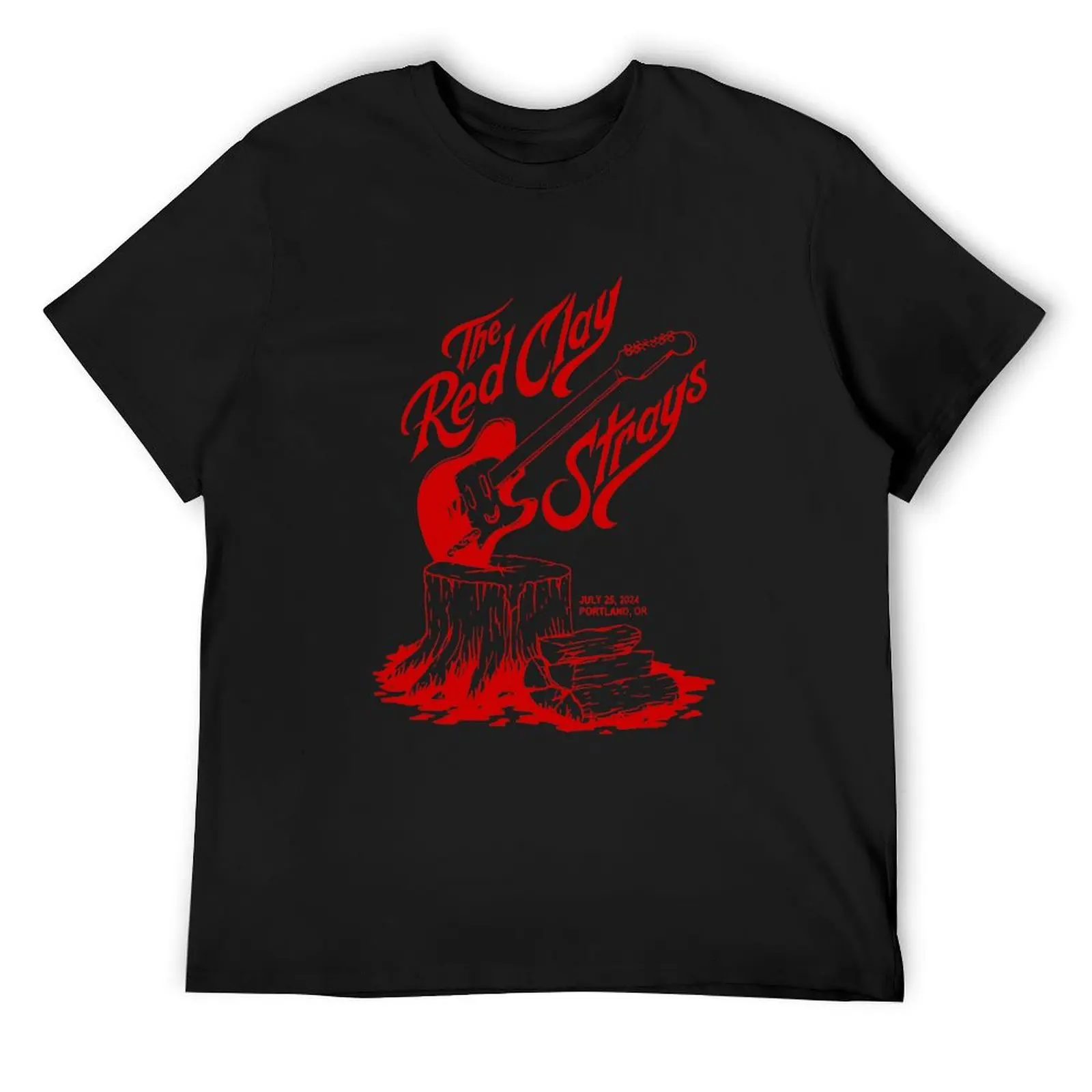 

The Red Clay Strays Show At Portland Or July 25 2024 For Men, For Women, 2024 Country Tour Gift T-Shirt