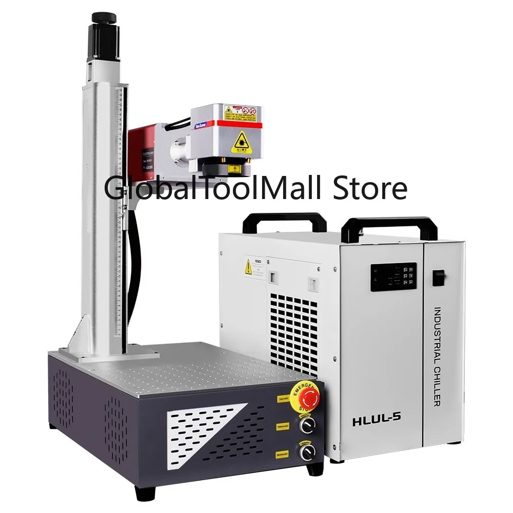 EU Stock Scotle 3D Inside/Inner Engraving Electric Z Axis CRS 10W 70*70mm UV  Marking Machine for DIY Crystal Glass Arylic