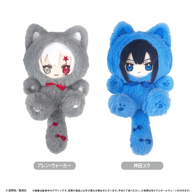 15cm Nunu Doll Pendant Anime D.Gray-man Allen Walker Yuu Kanda Lavi Lenalee Lee The Cloak Plush Doll Nunu Stuffed Toys Kid Gifts