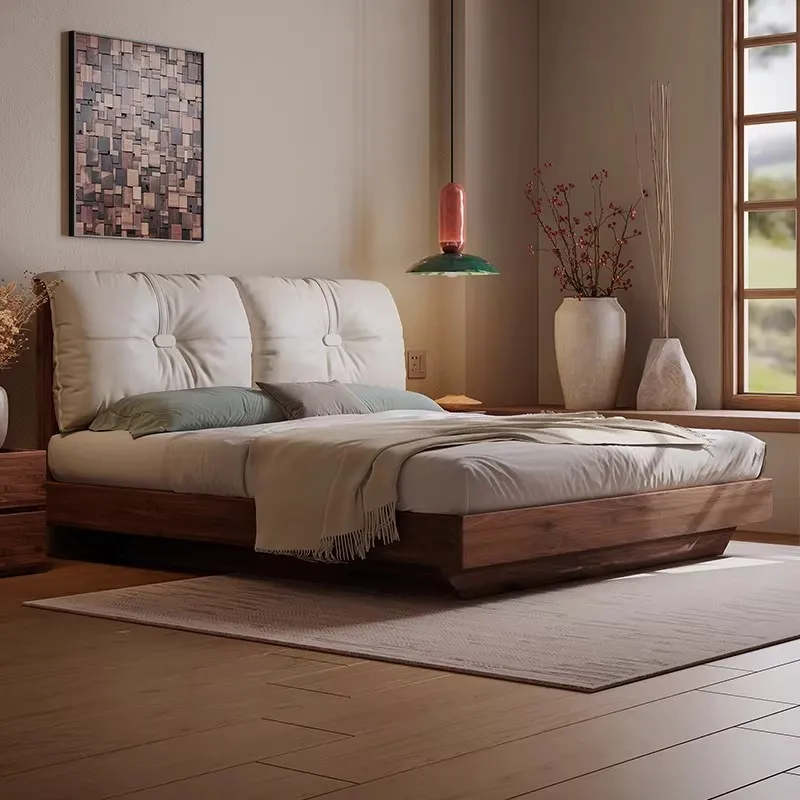 Bedside Master Bedroom Storage Bed room Suspended Double  Box`with Soft Bag