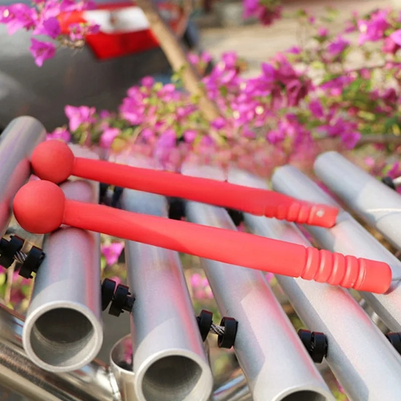 Plastic Percussion Mallets, Outdoor Musical Instrument Beater Sticks for Outdoor Guitar Percussion Playing