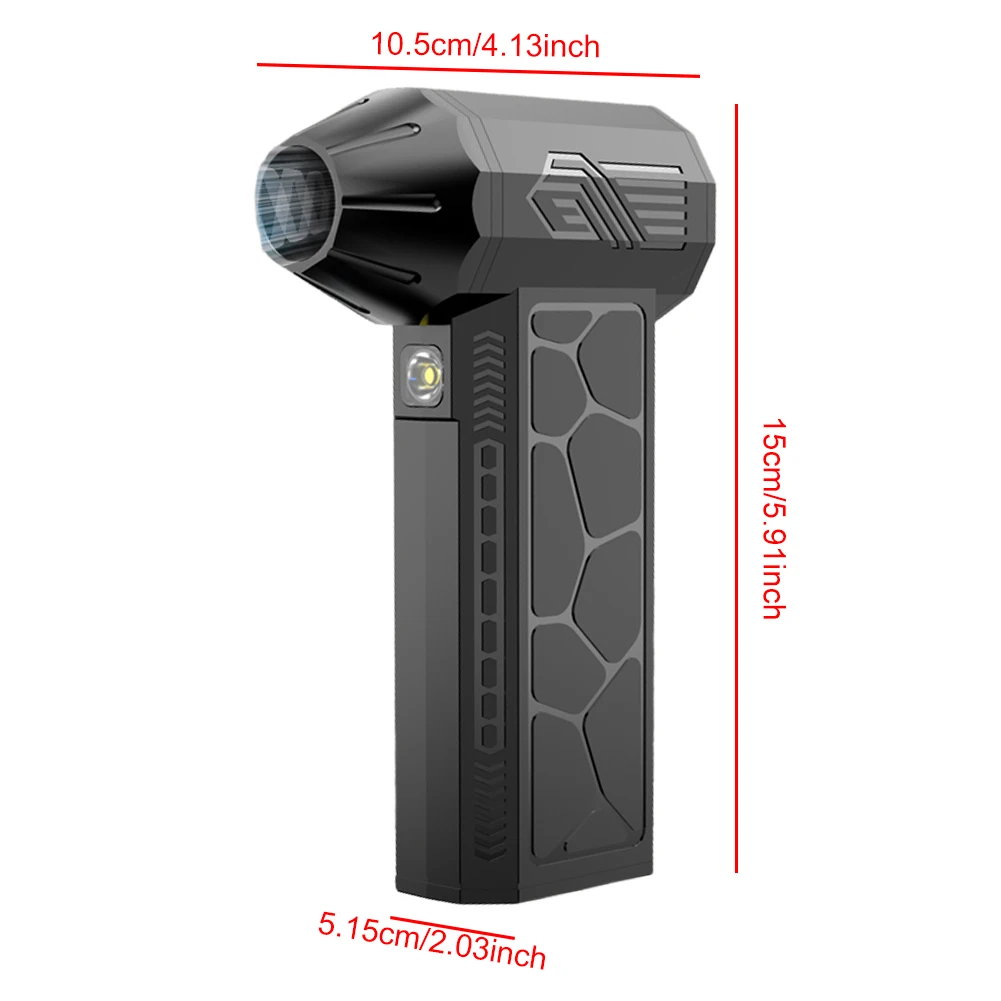 مروحة نفاثة توربو صغيرة 130000   RPM رياح قوية 50 متر/الثانية توربو مروحة عنيفة يده مروحة قناة توربو نفاثة منفاخ الهواء منفضة منفاخ
