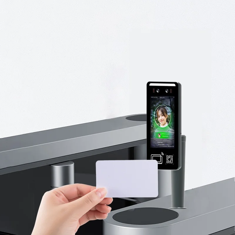 5-Inch Biometric Face Recognition Access Control System Customizable OEM/ODM QR Code NFC Bluetooth Entrance/Exit Detection