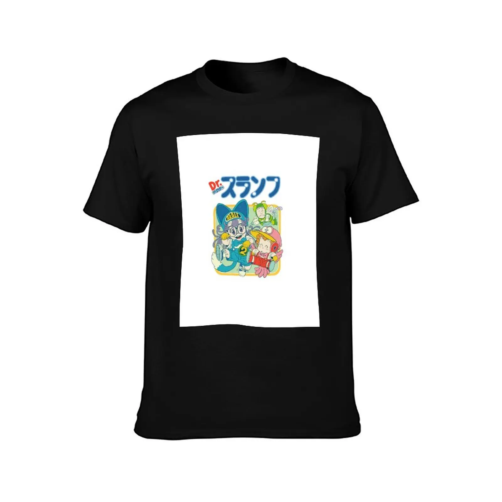 Arale Dr.Slump T-Shirt Daily Casual Short Sleeve Tee Shirt T-Shirt