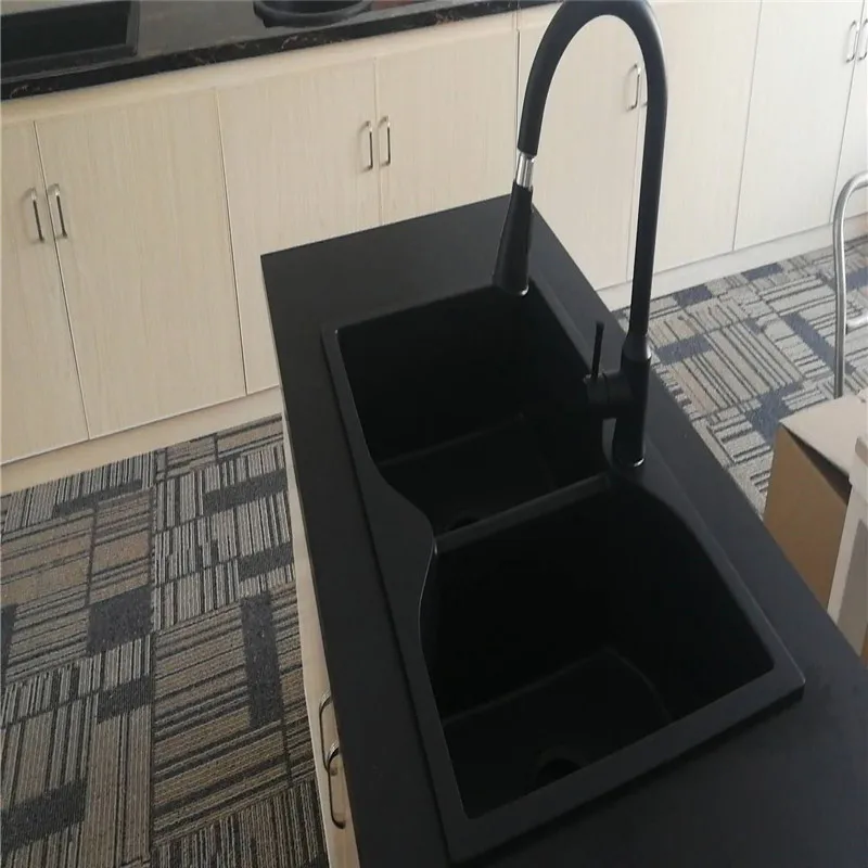 Modern Luxury Above Counter Kitchen Sink Stone Plastic Aluminum Fiber Ceramic Granite Quartz Material