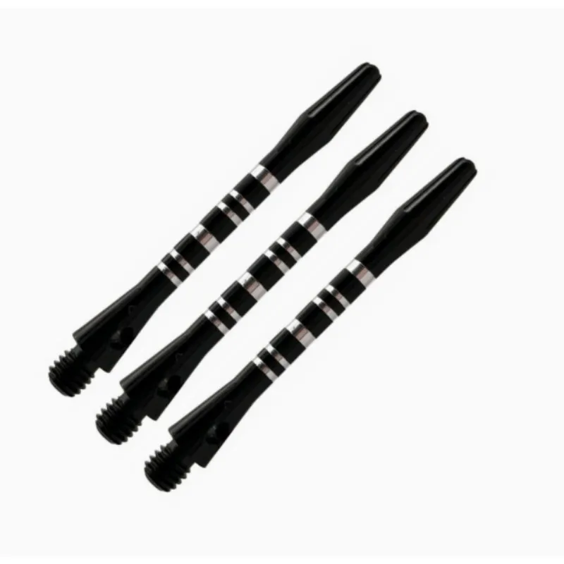10 Piece Colour Scored Aluminium Shafts Dart Drop Kit 2BA Standard Thread 53mm for Replacement of Professional Dart Parts